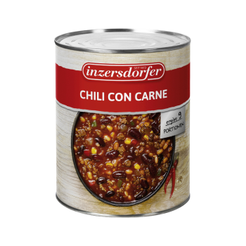 Inzersdorfer Chili con Carne, 9 Portionen, 2,9kg Dose